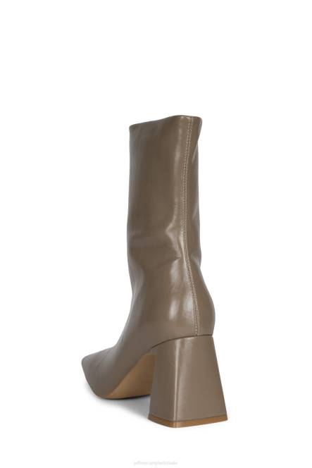 Jeffrey Campbell jerema NDHB541 enkel laarzen donker beige vrouwen