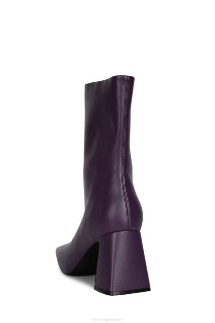 Jeffrey Campbell jerema NDHB543 enkel laarzen aubergine vrouwen