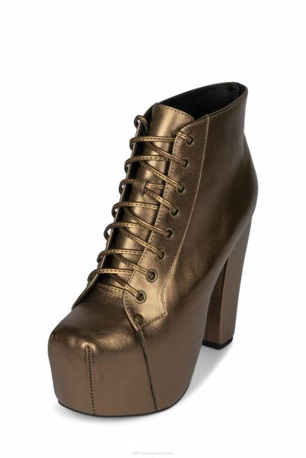 Jeffrey Campbell lita NDHB398 enkel laarzen bronzen vrouwen