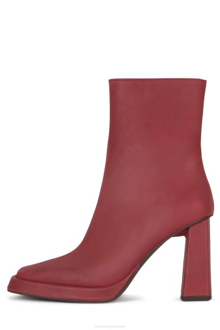 Jeffrey Campbell maximaal-lo NDHB502 enkel laarzen rood vrouwen