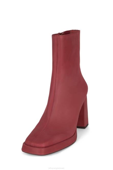 Jeffrey Campbell maximaal-lo NDHB502 enkel laarzen rood vrouwen