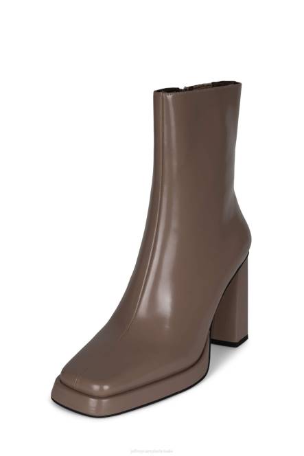 Jeffrey Campbell maximaal-lo NDHB630 enkel laarzen taupe doos vrouwen