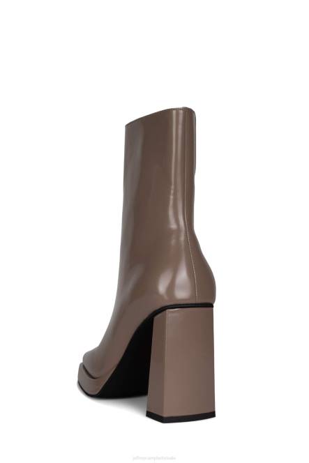 Jeffrey Campbell maximaal-lo NDHB630 enkel laarzen taupe doos vrouwen