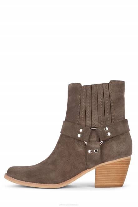 Jeffrey Campbell partner NDHB453 enkel laarzen taupe suède vrouwen