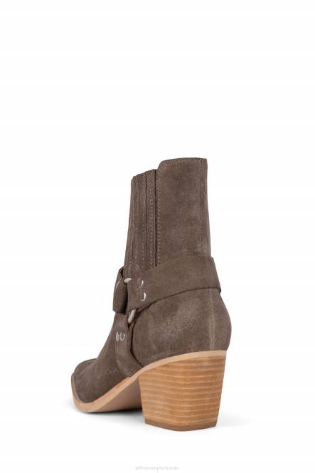 Jeffrey Campbell partner NDHB453 enkel laarzen taupe suède vrouwen