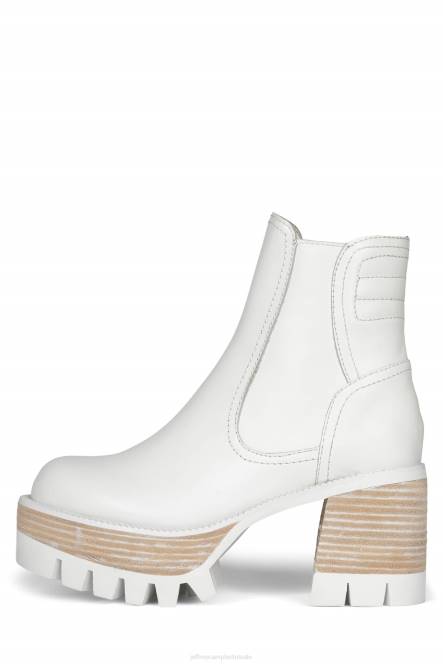 Jeffrey Campbell quavo-2 NDHB472 enkel laarzen Wit wit vrouwen