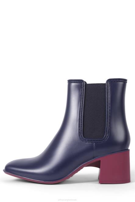 Jeffrey Campbell regenachtige dag NDHB893 enkel laarzen marine combi vrouwen