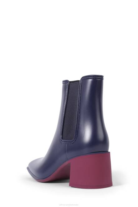 Jeffrey Campbell regenachtige dag NDHB893 enkel laarzen marine combi vrouwen