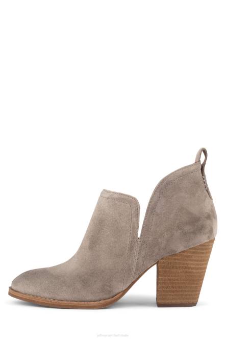 Jeffrey Campbell roze NDHB337 enkel laarzen taupe suède vrouwen