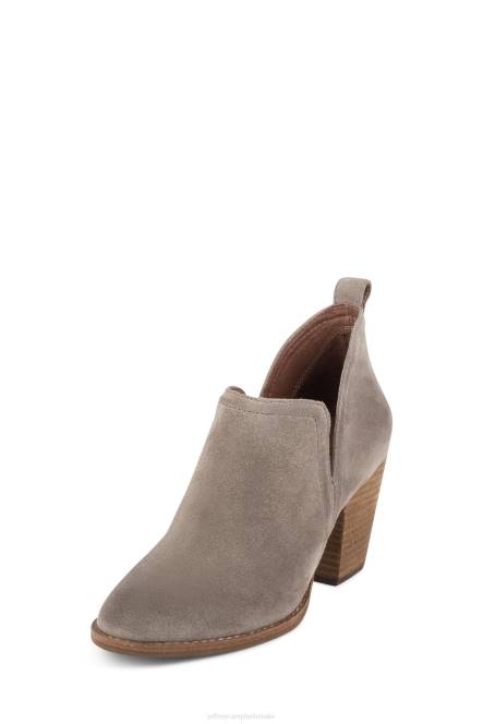 Jeffrey Campbell roze NDHB337 enkel laarzen taupe suède vrouwen