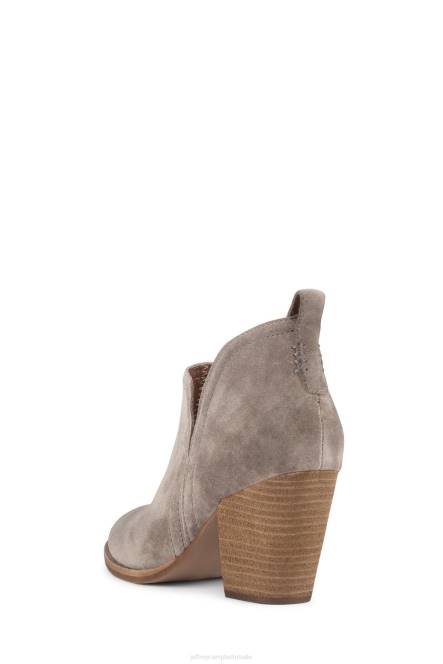 Jeffrey Campbell roze NDHB337 enkel laarzen taupe suède vrouwen