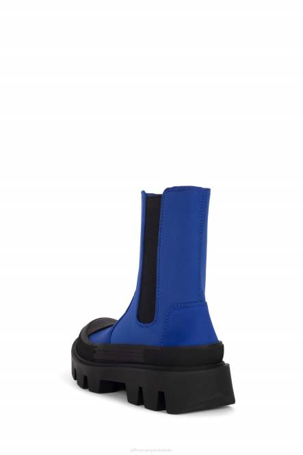 Jeffrey Campbell stoere vent NDHB460 enkel laarzen blauw vrouwen