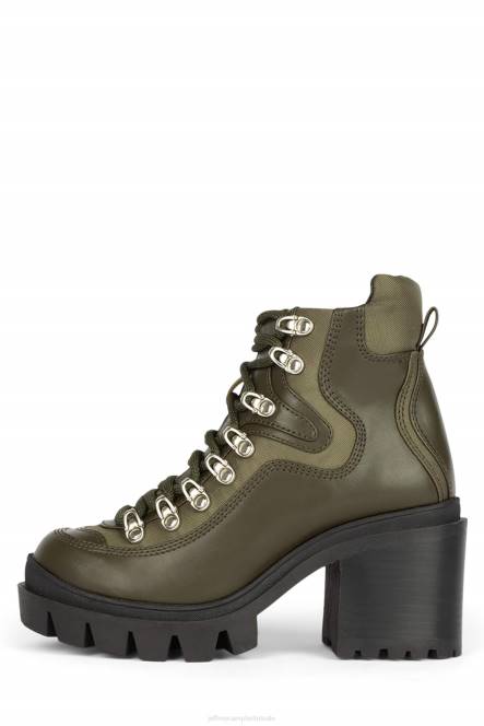 Jeffrey Campbell verkeersagressie NDHB452 enkel laarzen khaki vrouwen