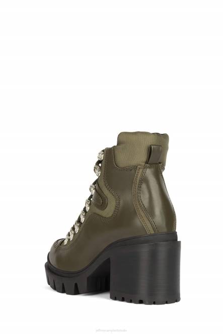 Jeffrey Campbell verkeersagressie NDHB452 enkel laarzen khaki vrouwen