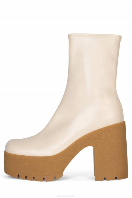 Jeffrey Campbell verversen-l NDHB569 enkel laarzen room honing vrouwen