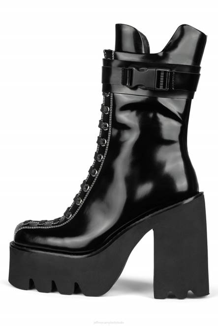 Jeffrey Campbell viking NDHB468 enkel laarzen zwarte doos vrouwen