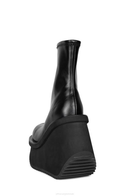 Jeffrey Campbell constructies NDHB1226 platform boot zwart vrouwen