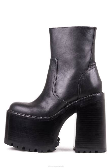 Jeffrey Campbell doodz NDHB1229 platform boot zwart vrouwen