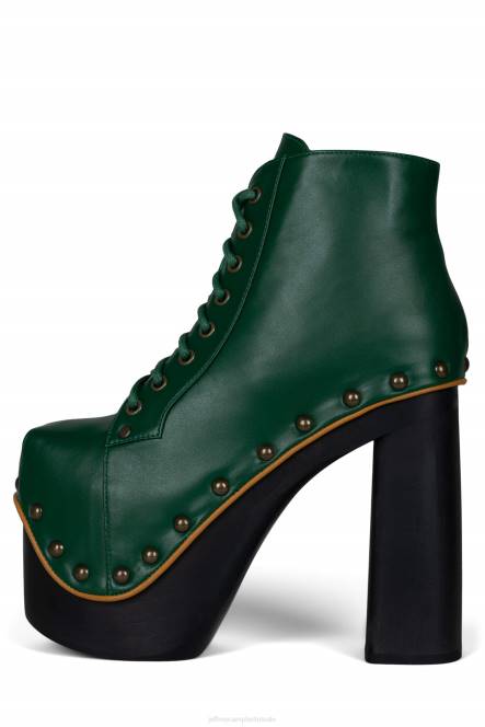 Jeffrey Campbell gigantlita NDHB1230 platform boot groen Geel vrouwen