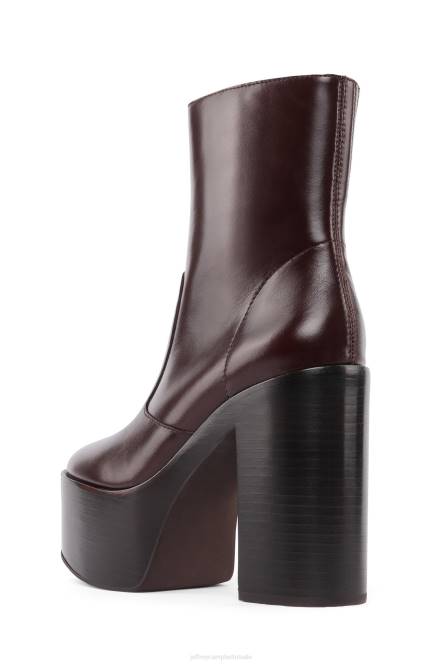 Jeffrey Campbell mexicaans NDHB1237 platform boot bruin vrouwen