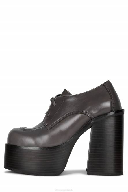 Jeffrey Campbell lopen NDHB1243 platform pomp grijs vrouwen