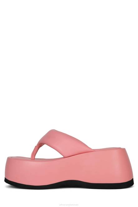 Jeffrey Campbell huilebalk NDHB246 platform sandaal roze vrouwen