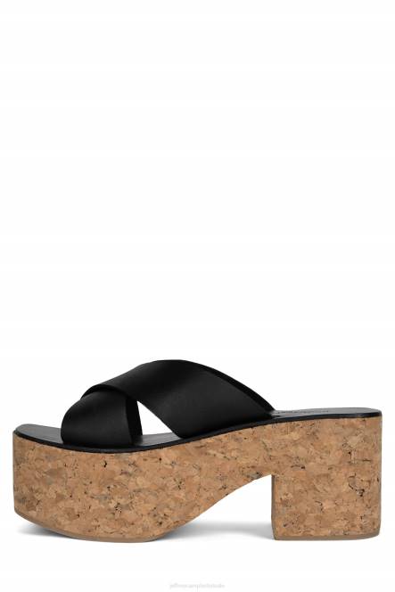 Jeffrey Campbell itzelie NDHB1137 platform sandaal zwart vrouwen