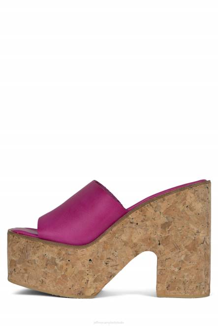 Jeffrey Campbell luciana NDHB1138 platform sandaal fuchsia vrouwen