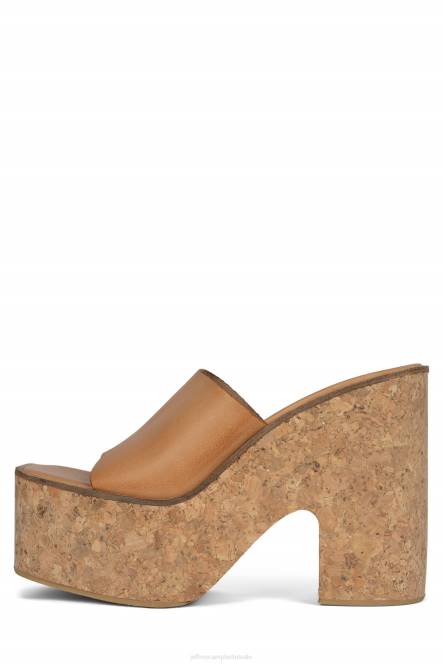 Jeffrey Campbell luciana NDHB1139 platform sandaal natuurlijk vrouwen