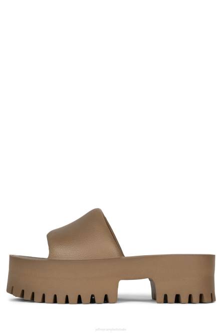 Jeffrey Campbell zomer NDHB19 platform sandaal beige vrouwen